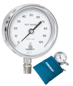 Ashcroft Model 1084 Pocket Test Gauge